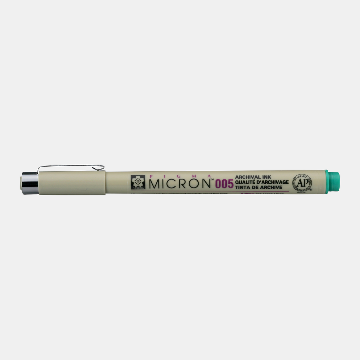 SAKURA Pigma Micron Fineliner GRÜN – 005 0,20 mm