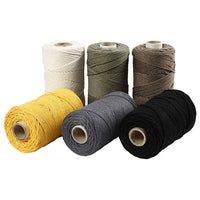 Makramee-Garn 2 mm x 198 m | verschiedene Farben