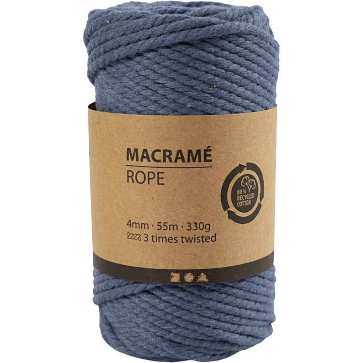 Makramee-Garn 4 mm x 55 m | verschiedene Farben — Bild 9