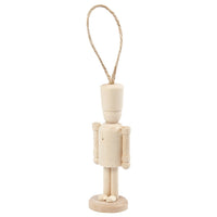 Soldat aus Holz Ornament — Bild 1
