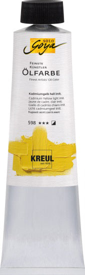 Solo Goya Finest Artists Ölfarbe in einer 255 ml Tube mit buttriger Konsistenz.