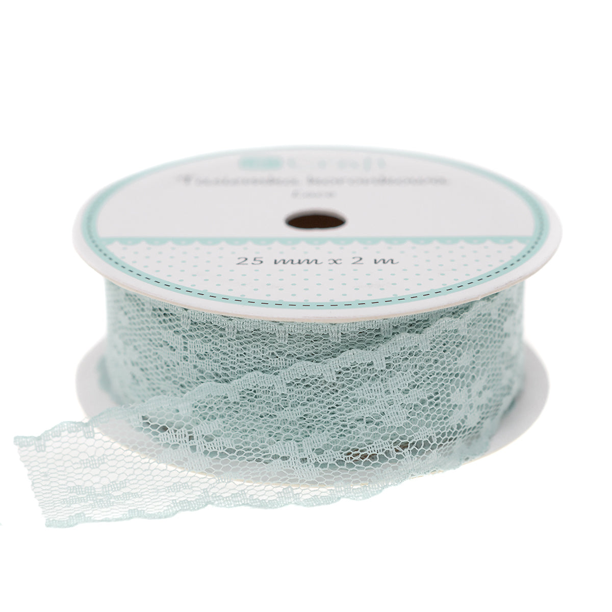 Spitzenband 25 mm x 2 m | verschiedene Farben — Bild 5