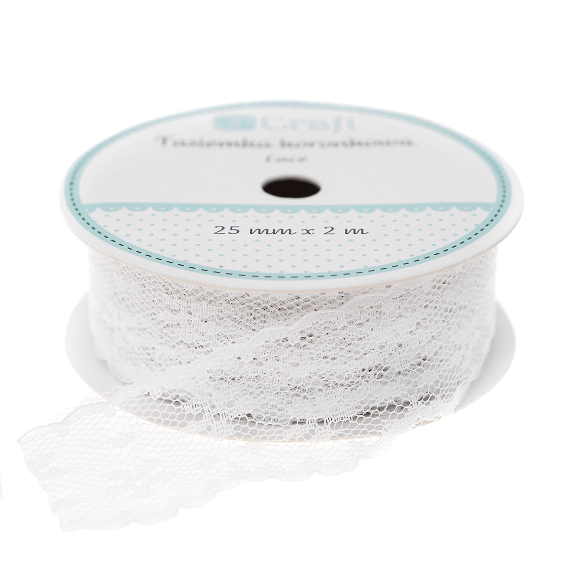 Spitzenband 25 mm x 2 m | verschiedene Farben — Bild 6
