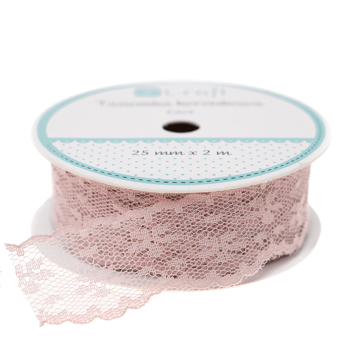 Spitzenband 25 mm x 2 m | verschiedene Farben — Bild 2