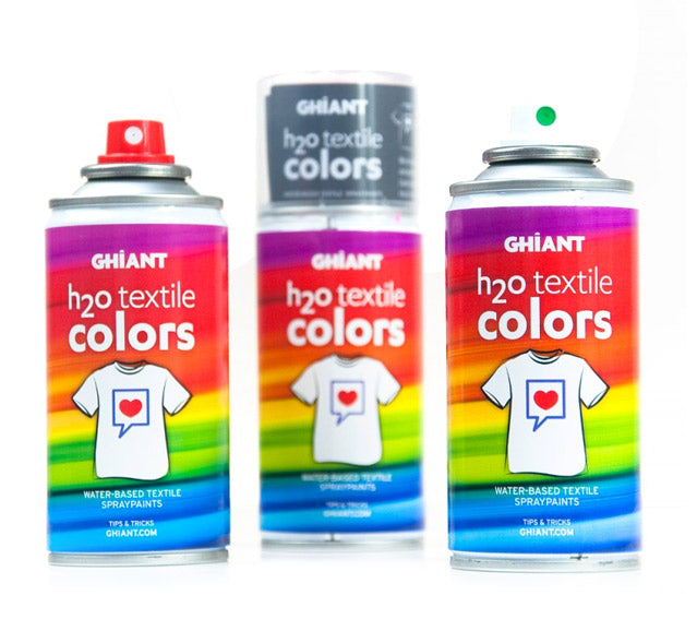 Ghiant H2O Textilspray 150 ml | verschiedene Farbtöne