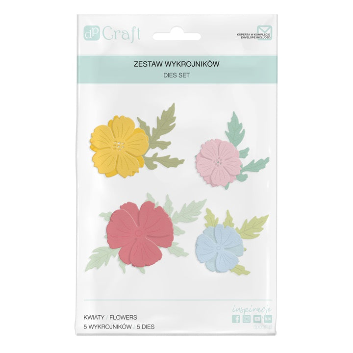 Stanzschablonen Blumen Set für Scrapbooking und Kartenbasteln | ARTMIE