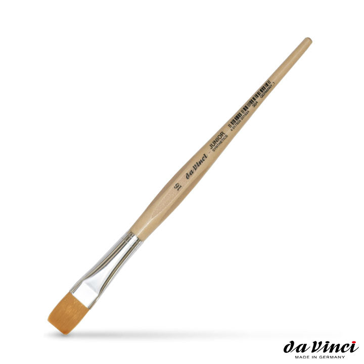 da Vinci JUNIOR 304 Flachpinsel für Schule & Hobby | verschiedene Größen