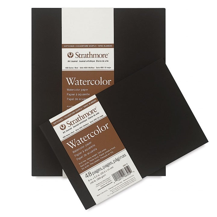 Strathmore Aquarell-Artbook mit festem Einband in verschiedenen Größen | ARTMIE