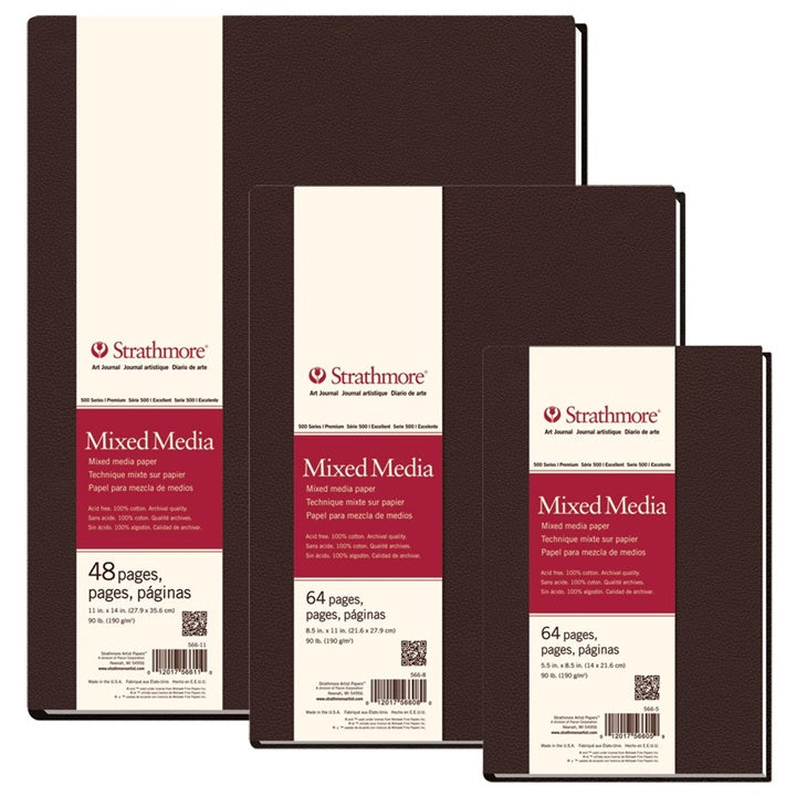 Strathmore Mixed Media Artbook mit festem Einband | ARTMIE