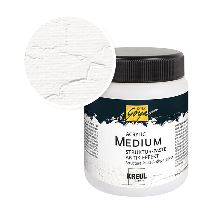 Solo Goya Antik-Strukturpaste | verschiedene Größen | 250 ml