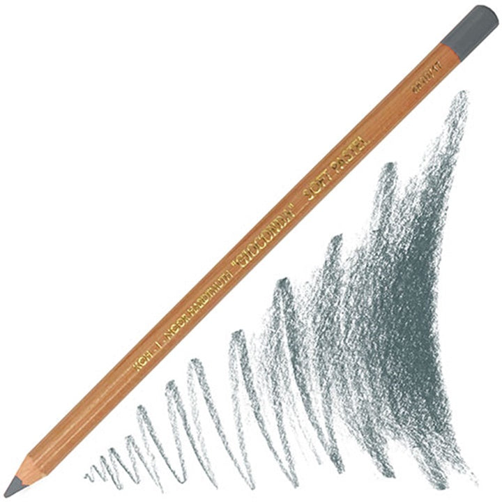 KOH-I-NOOR Gioconda Pastellstift | verschiedene Farbtöne | Gun Metal
