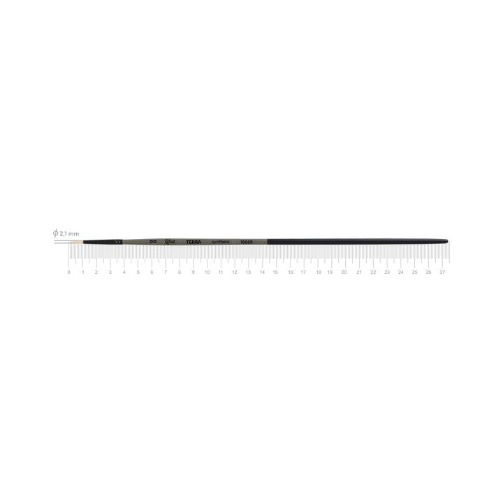 Synthetischer Rundpinsel ROSA TERRA 1608R | verschiedene Größen — Bild 2