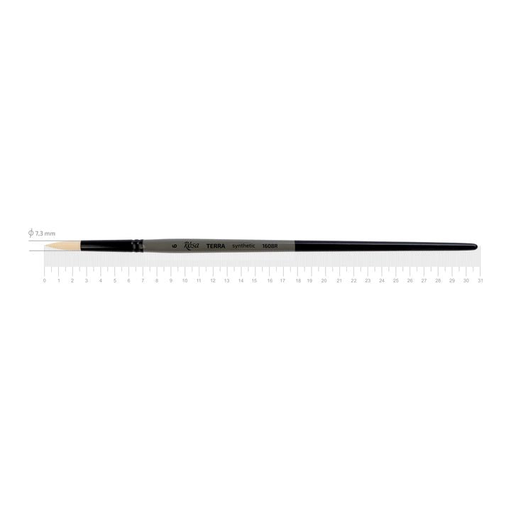 Synthetischer Rundpinsel ROSA TERRA 1608R | verschiedene Größen — Bild 8