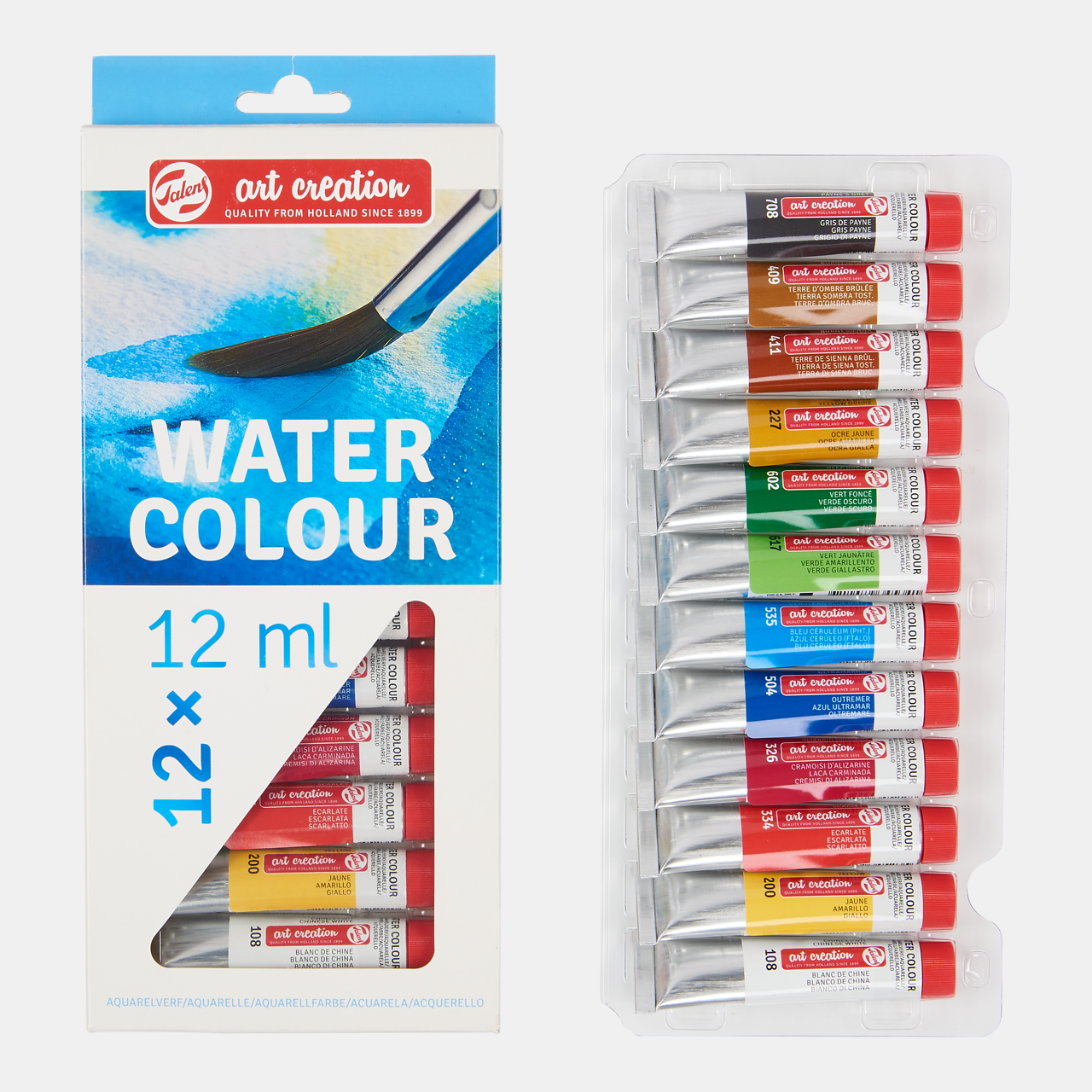 ROYAL TALENS Talens Art Creation Aquarellfarben-Set 12 x 12 ml