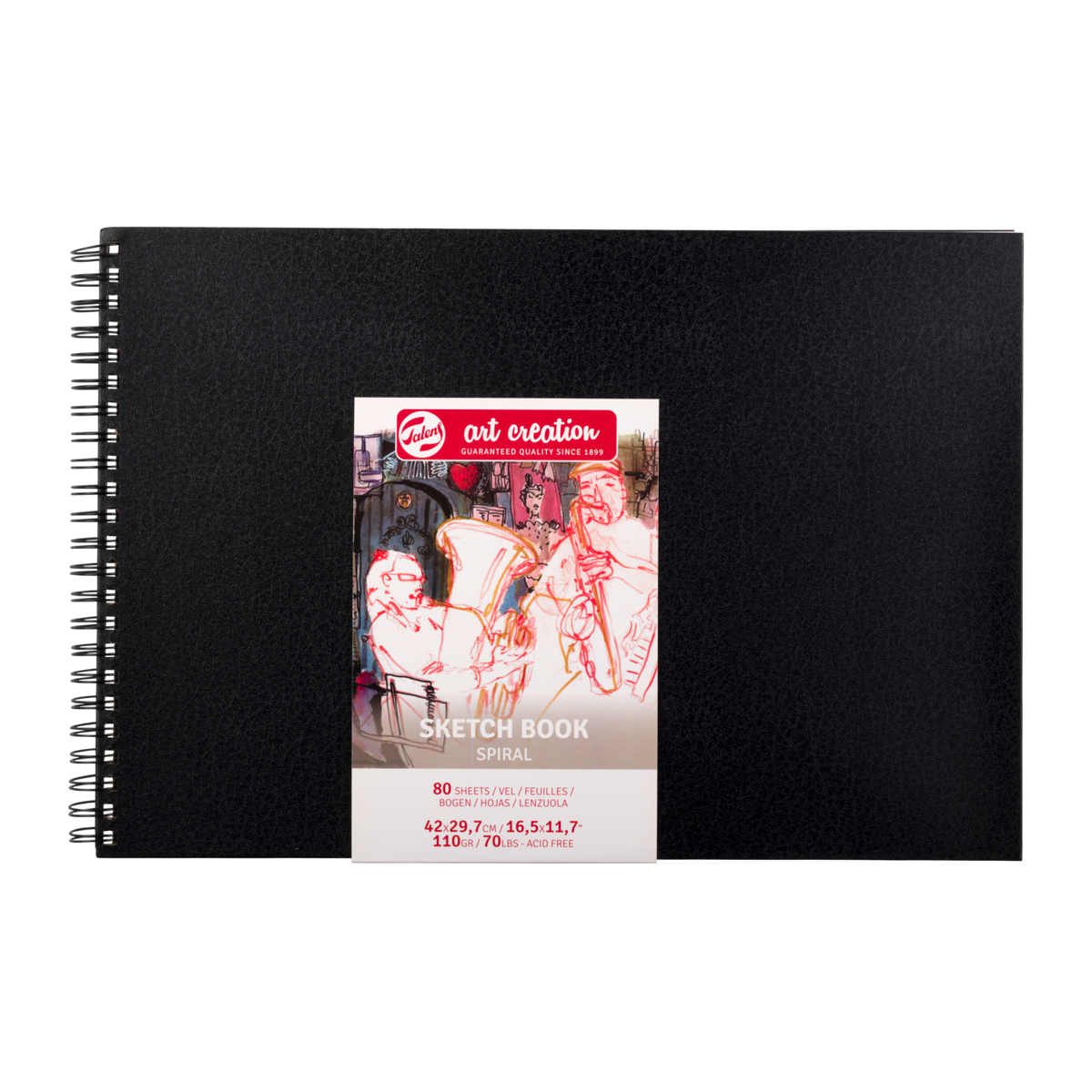 Skizzenblock Talens 30 x 42 cm, 110 g/m2, 30 Blatt