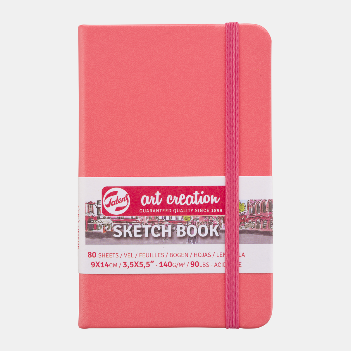 Skizzenbuch ROYAL TALENS Art Creation Coral 9 x 14 cm, 140 g, 80 Blatt