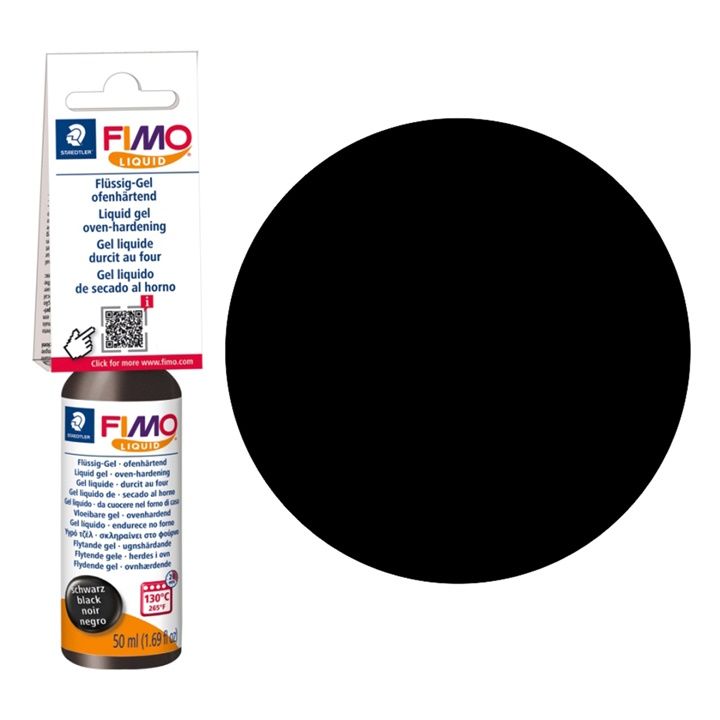 FIMO Flüssig-Gel 50 ml | verschiedene Farbtöne | schwarz