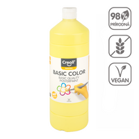 Tempera-Farbe Creall, 1 000 ml – Hellgelb