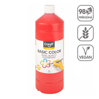 Tempera-Farbe Creall, 1 000 ml – Hellrot