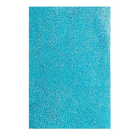 Selbstklebende Glitzer-Moosgummi-Platte EVA 20x30 cm