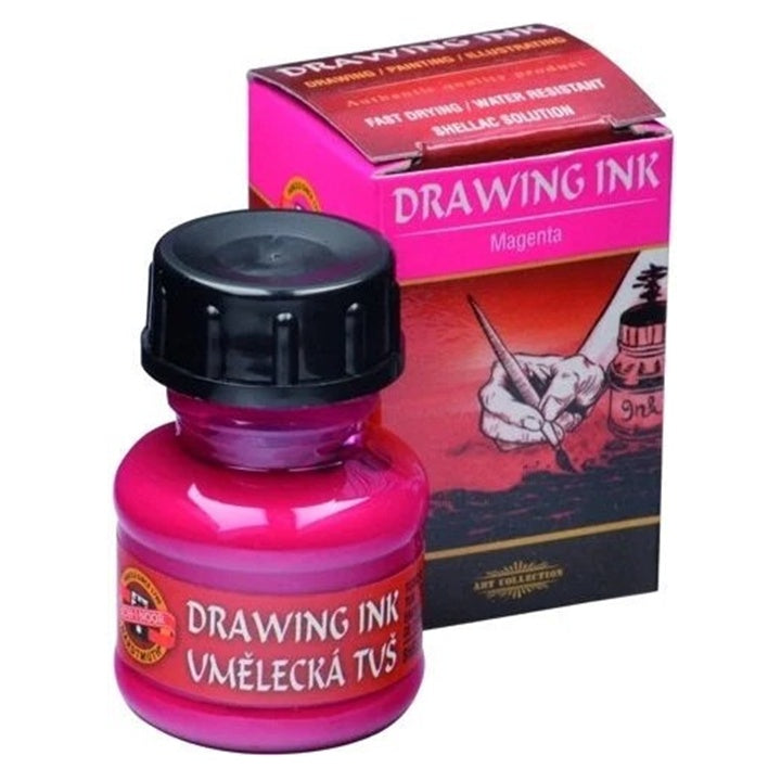 KOH-I-NOOR Künstlertusche, 20 g – 2315 Magenta