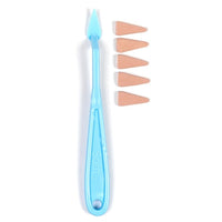 Sofft Applikator-Messer mit austauschbaren Schwämmchen | verschiedene Formen | Spitz