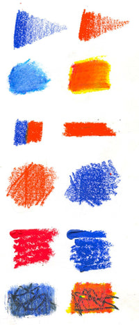 Posca KPA-100 24C Wachspastelle, Set, Farbmix
