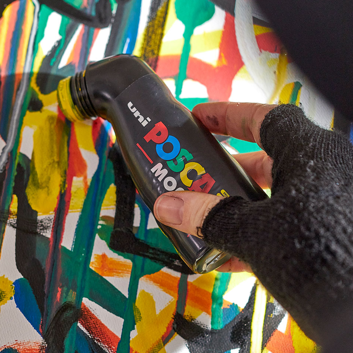 Posca PCM-22 8C MOP´R Marker-Set, 3 – 19 mm, Farbmix (8 Stk.)
