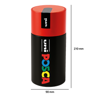 Posca Kombi-Markerset in der Metalldose – 13-tlg. (PC-3M, PC-5M, PC-5BR)