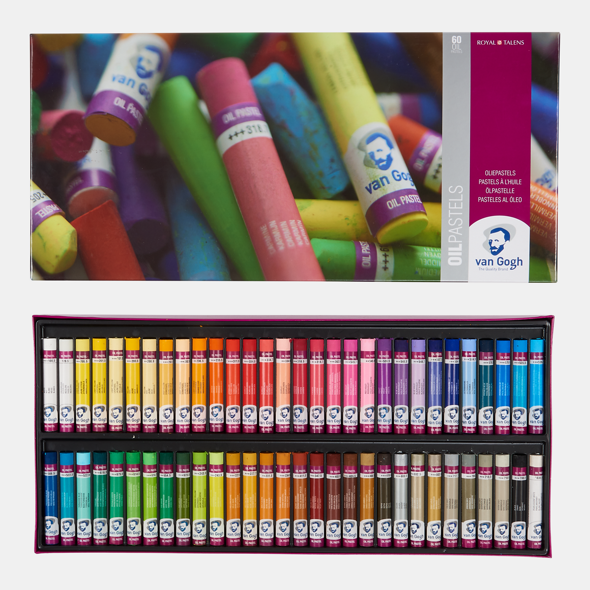 ROYAL TALENS Van Gogh Ölpastell-Set 60 Stück