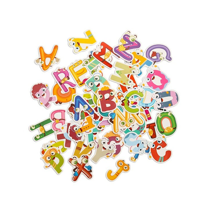 Set mit 50 bunten Alphabet-Vinyl-Stickern zum Verzieren | ARTMIE