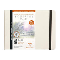 Clairefontaine Fontaine Aquarellbuch HP 300 g 24 Blatt Hardcover