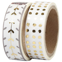 Washi Tape Set – 2 Rollen | verschiedene Motive | bodky