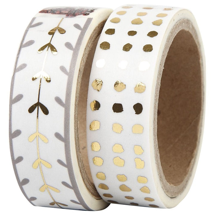 Washi Tape Set – 2 Rollen | verschiedene Motive | bodky