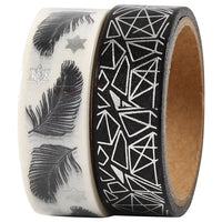 Washi Tape Set – 2 Rollen | verschiedene Motive | vzory