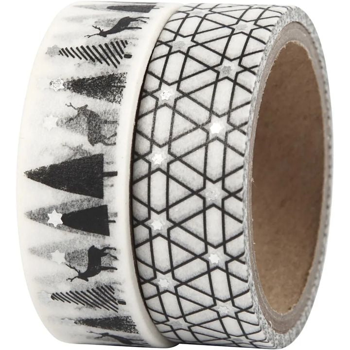 Washi-Tape-Set mit Hirsch-Motiv für Scrapbooking und Dekoration | ARTMIE