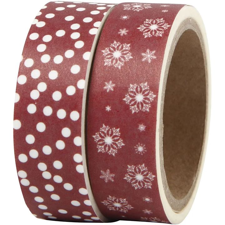 Washi-Tape-Set Ice Crystals and Dots für kreative Bastelprojekte | ARTMIE
