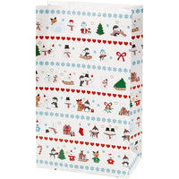 Weihnachtliche Papiertüten mit Polar-Motiven für kreative Geschenkverpackungen | ARTMIE