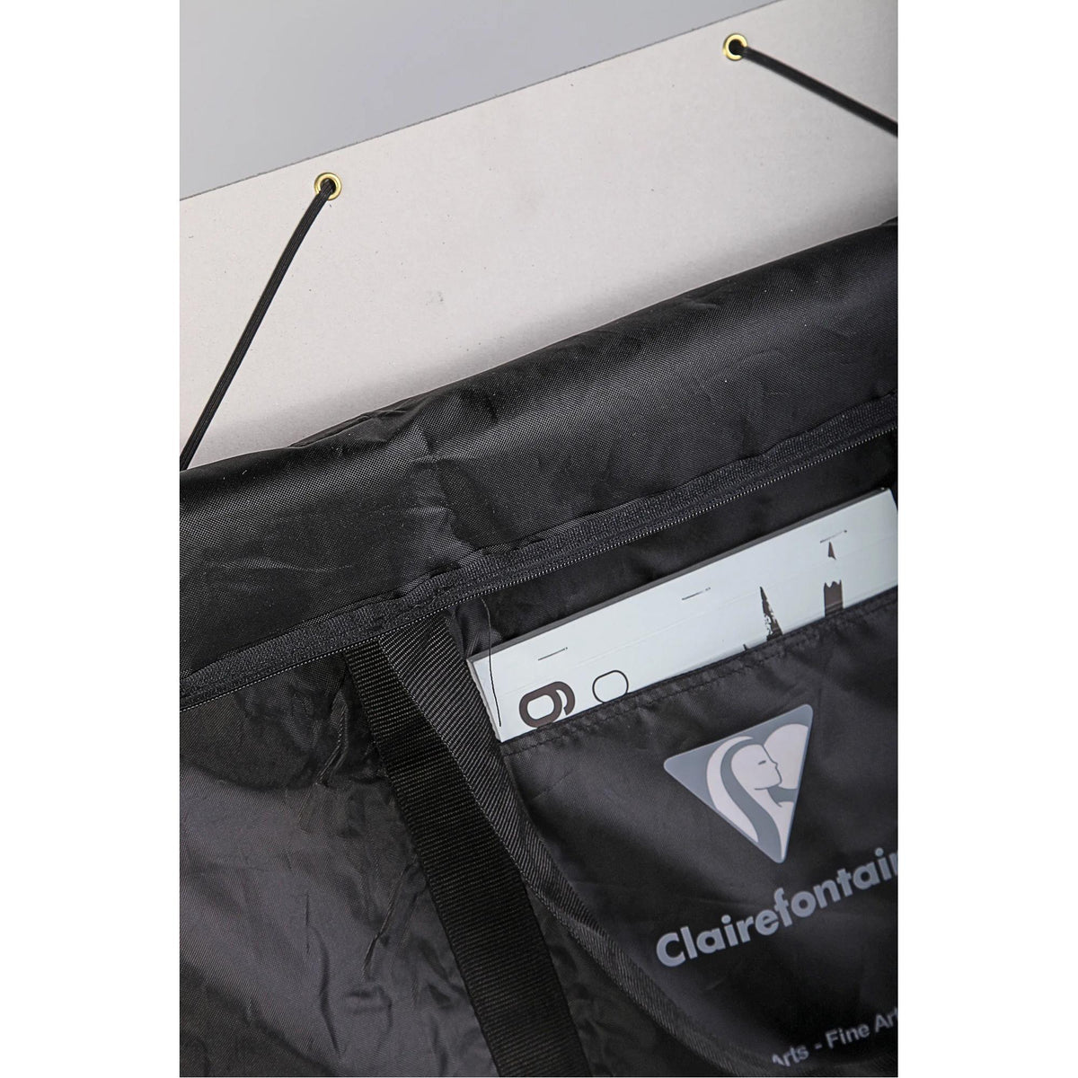 Zeichenmappe Nylon Schwarz 40 – 59 cm CLAIREFONTAINE