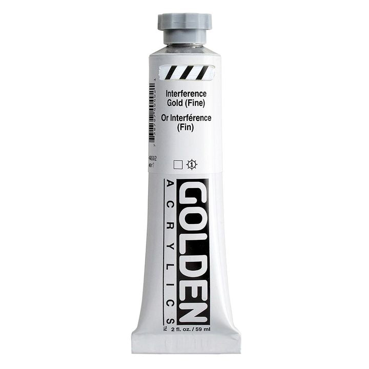 GOLDEN Heavy Body Interference Acrylfarbe 59 ml – 4040 Gold