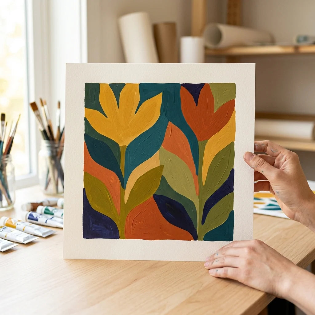Illustration mit Gouache