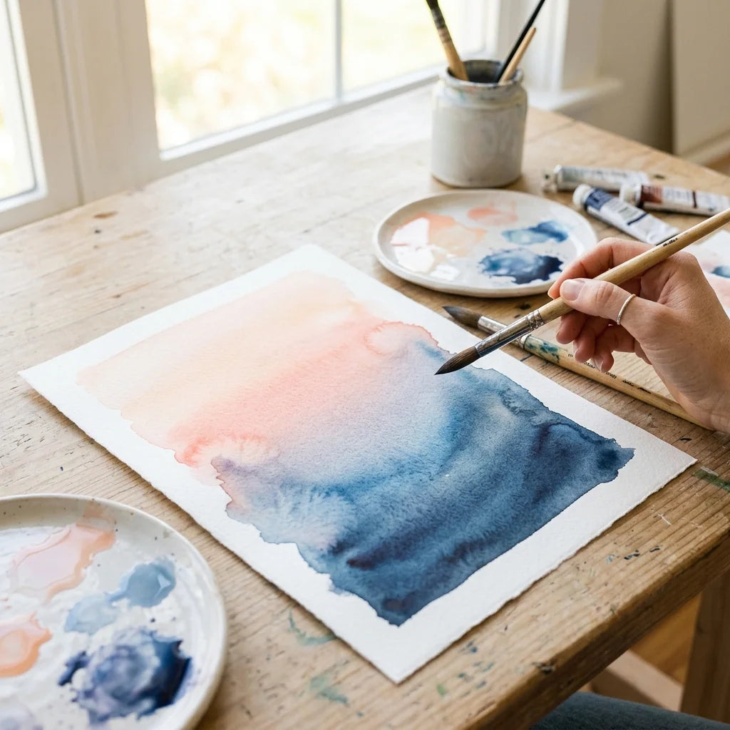 Tonwertübergänge in der Aquarellmalerei