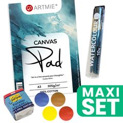 Aquarellmalerei-Set