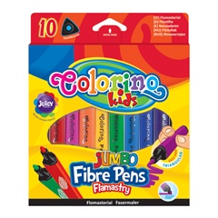 Dreieckige JUMBO Marker Colorino 10 Stück