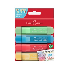 FABER CASTELL highlighter set 4 stück