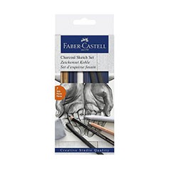 Faber-Castell Kohle-Skizzier-Set