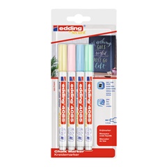 Kreidemarker-Set EDDING 4085 Pastelltöne