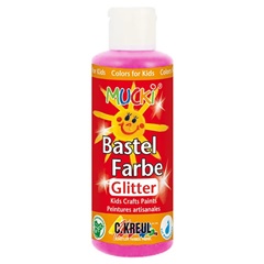 MUCKI Glitzerfarbe für Kinder | Vielfalt der Farbtöne